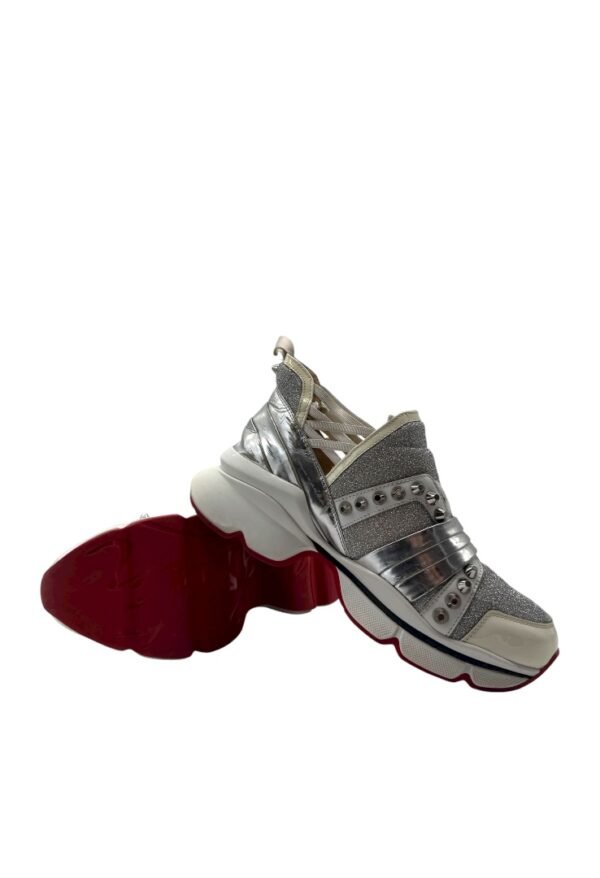 LOUBOUTIN- RUN  STUD SNEAKERS - Image 5